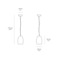 Foscarini Buds led suspension lamp