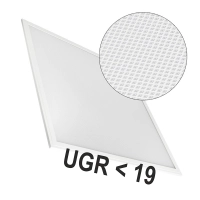 Lampo Panel UGR19 40W LED 4000lm 600x600mm 4000K Prismatic