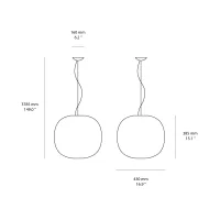 Foscarini Gem lampada led a sospensione