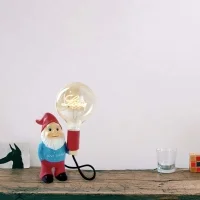 I Viaggi di Elio Dwarf Table led Lamp in Ceramic