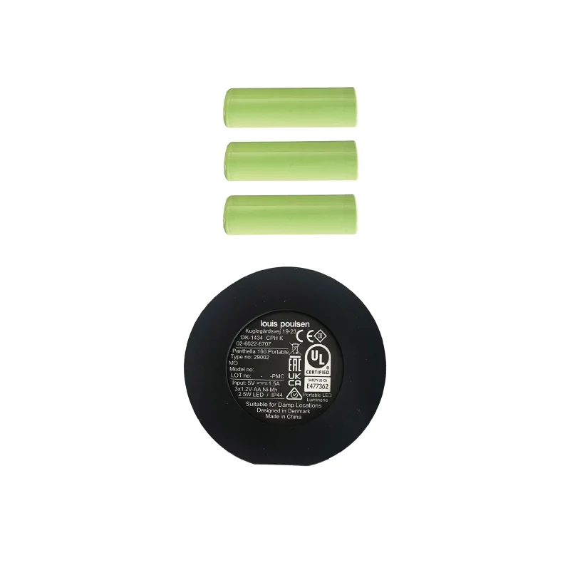 Louis Poulsen kit batteria ricambio Panthella Portable 160