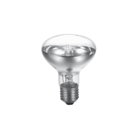R80 42W E27 satinata Lampadina Alogena