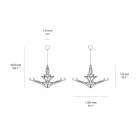 Foscarini Lightweight led suspension lamp