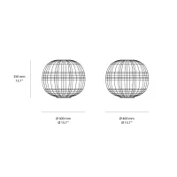 Foscarini Tartan led ceiling lamp