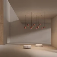 Vibia Tube Free 6160 suspension lamp