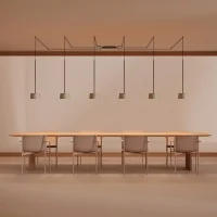 Vibia Tube Free 6160 suspension lamp