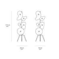 Foscarini Orbital lampada led da terra
