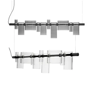 Oluce Dancing Glass 457 lampada a sospensione