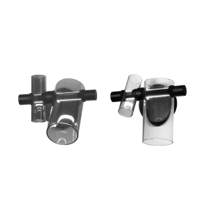 Oluce Dancing Glass 757 lampada da parete