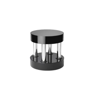 Memphis Hyatt black coffee table Ettore Sottsass 1984