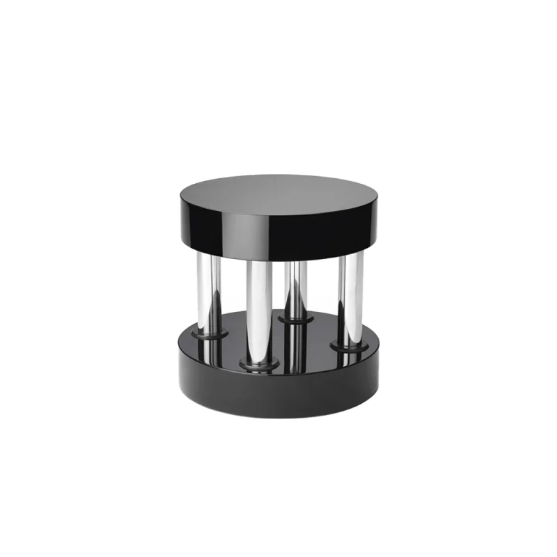 Memphis Hyatt black coffee table Ettore Sottsass 1984