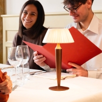 Zafferano Flaminia battery table lamp