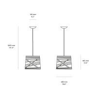 Foscarini Tress Grande lampada led a sospensione