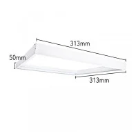 Lampo KIT Cornice Bianca Per Pannello 300x300mm LED Montaggio A Lampo KIT Cornice Bianca Per Pannello 300x300mm LED Montaggio A