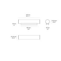 Artemide Base per lampada da tavolo Criosfera