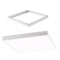 Lampo KIT Cornice Bianca Per Pannello 300x300mm LED Montaggio A Lampo KIT Cornice Bianca Per Pannello 300x300mm LED Montaggio A