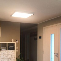 Lampo KIT Cornice Bianca Per Pannello 300x300mm LED Montaggio A