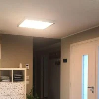 Lampo KIT Cornice Bianca Per Pannello 300x300mm LED Montaggio A Lampo KIT Cornice Bianca Per Pannello 300x300mm LED Montaggio A