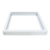 Lampo KIT Cornice Bianca Per Pannello 300x300mm LED Montaggio A Lampo KIT Cornice Bianca Per Pannello 300x300mm LED Montaggio A