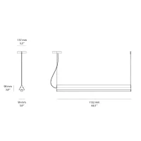 Artemide Dreispitz suspension lamp Artemide Dreispitz suspension lamp