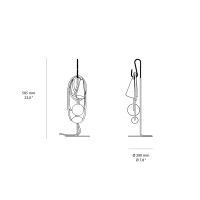 Foscarini Filo lampada led da tavolo