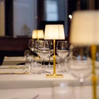 Zafferano Poldina Classic battery table lamp