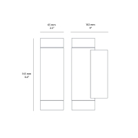 Astro Lighting Dartmouth Twin Classic lampada da parete