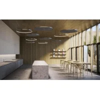 Panzeri Zero Round Acoustic lampada a sospensione