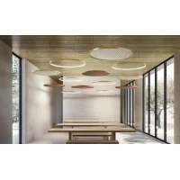 Panzeri Zero Round Acoustic lampada a sospensione