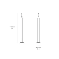 Foscarini Uptown lampada led da terra