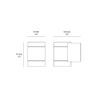 Astro Lighting Dartmouth Single Led lampada da parete