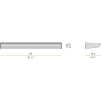 Panzeri Gonio wall lamp
