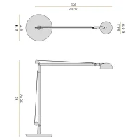 Panzeri Opuntia table lamp