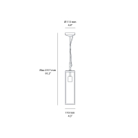 Astro Lighting Harvard 500 lampada a sospensione