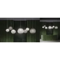 Panzeri Smoke suspension lamp