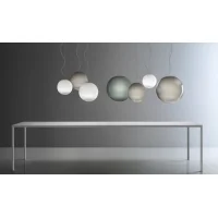 Panzeri Smoke suspension lamp