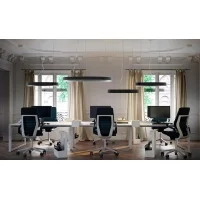 Panzeri Silver Ring lampada a sospensione