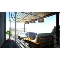 Panzeri Ralph outdoor suspension lamp