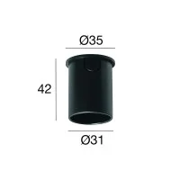 Iled Formwork 84336 Recessed Box Installation For in-ground or