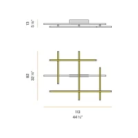 Panzeri Hilow ceiling lamp