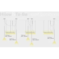 Panzeri Hilow suspension lamp