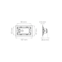 Lampo Flashlight tricolor 2.5W asymmetrical