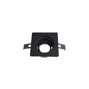 iGuzzini Laser spotlight Recessed Square GU5.3 black for led