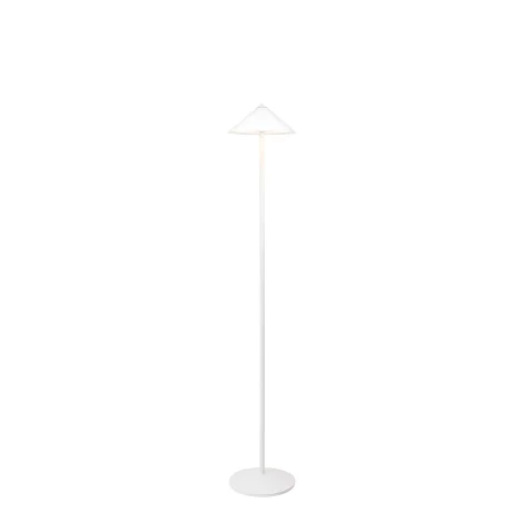 Zafferano Pina XXL lampada da terra a batteria