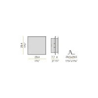 Panzeri Aldecimo wall lamp