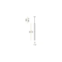 Panzeri Candle suspension lamp