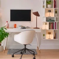 Zafferano Pina L Desk lampada da tavolo a batteria