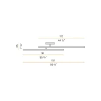 Panzeri Carmen ceiling lamp Panzeri Carmen ceiling lamp