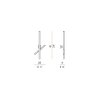 Panzeri Carmen wall lamp