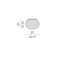 Panzeri Gilbert led lampada da soffitto